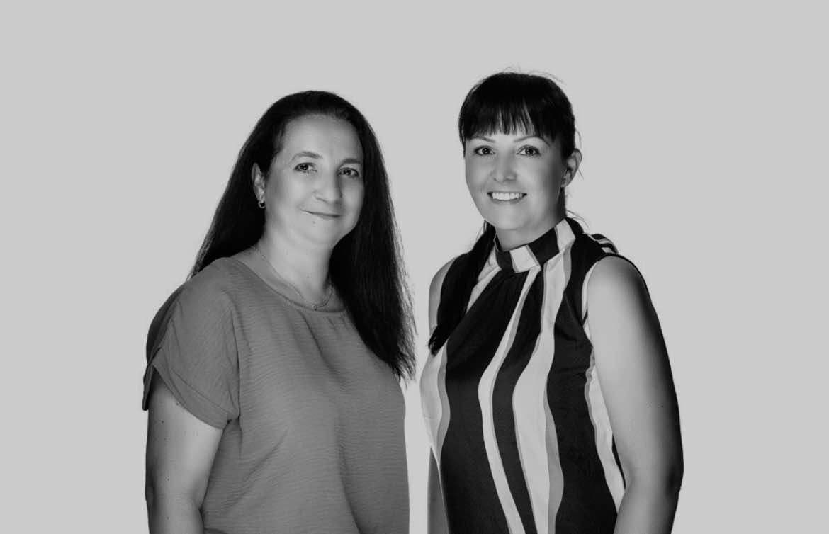 Miroslava Košárková a Michaela Přibylová